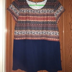 Fun print top!